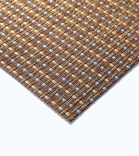 Jacquard Weave Grid Classic Polyester Placemat Tablecloth