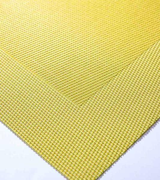 Yellow Printing Polyester Placemat