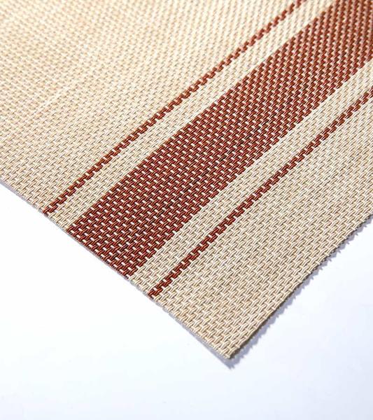 Non-Slip Heat-Resistant PVC Dining Table Mats Fabric