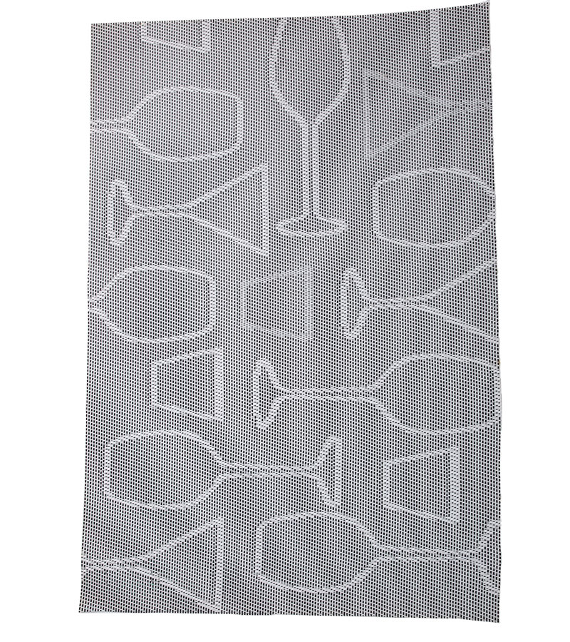 Jacquard Teslin Mesh Casual Printing Fashion Polyester Placemat Tablecloth